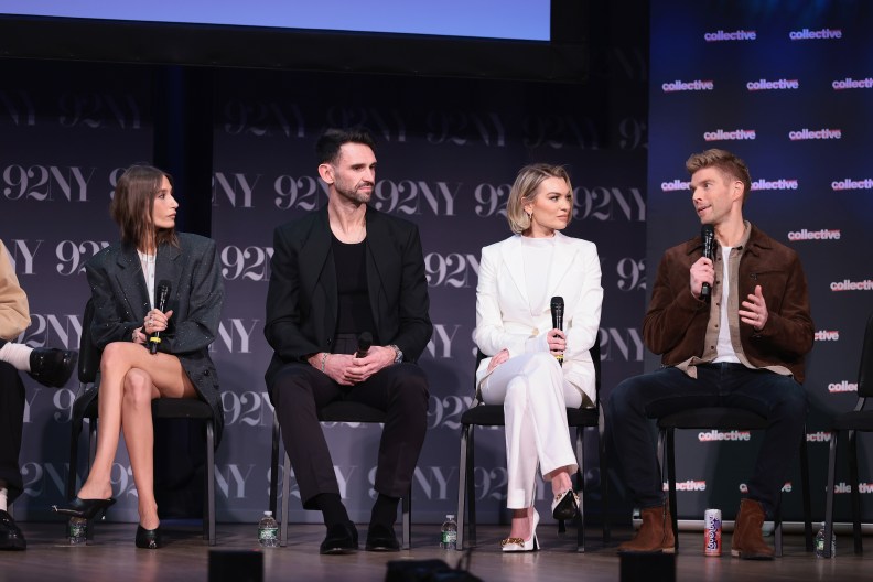 Amanda Batula, Carl Radke, Lindsay Hubbard and Kyle Cooke attend Bravo's "Summer House" Season 10 at 92NY