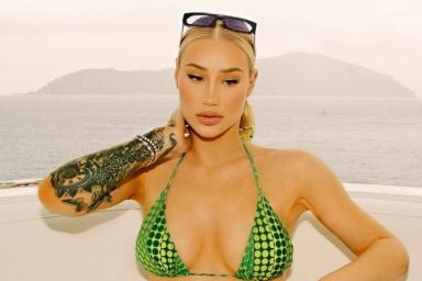 Iggy Azalea's Bikini Look Comes With Cheeky Surprise
